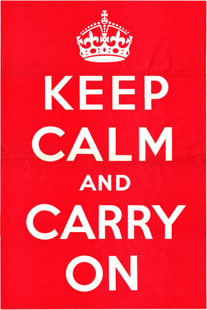 Il significato di Keep Calm and Carry On